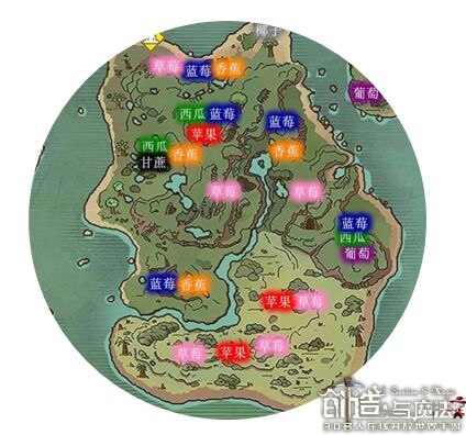 创造与魔法白金海湾资源位置白金海湾资源位置大全 搞趣网攻略频道