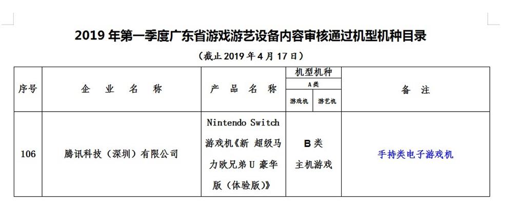 任天堂Switch主机国行版确定将由腾讯代理