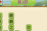 成语填字接龙第3关答案  成语填字接龙答案3题