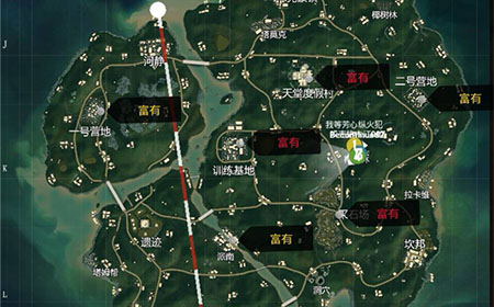 和平精英热带雨林资源最富在哪里 热带雨林刷车地点