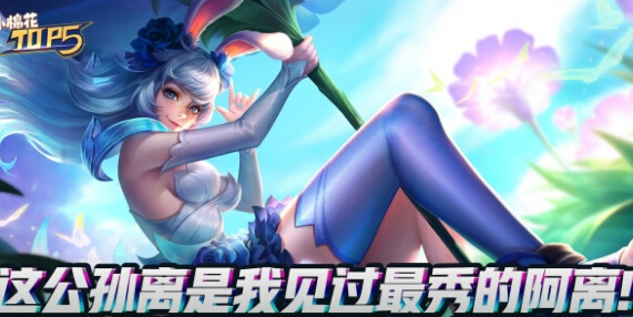 王者荣耀小棉花Top5这公孙离是我见过最秀的阿离 移形换影敌方根本摸不到