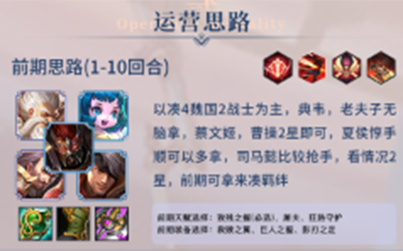 王者荣耀王者模拟战什么阵容好  大魏战士流