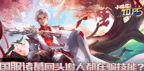 王者荣耀小棉花Top5诸葛追人都在骗技能 元气弹一炮定乾坤纵横战场